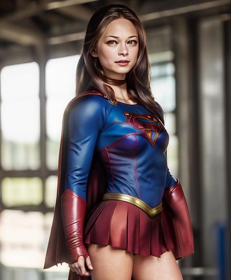 ((realism)), extremely high quality RAW photograph, detailed background, intricate, Exquisite details and textures, highly detailed, Photo of (Kristin Kreuk) wearing (((Supergirl cosplay))), (blue miniskirt), red boots, (((flying:1.3))), ultra detailed photograph, warm lighting, artstation, 4k, sharp focus, high resolution, detailed skin, detailed eyes, 8k uhd, dslr, low harsh lighting, high quality, film grain, Fujifilm XT3,