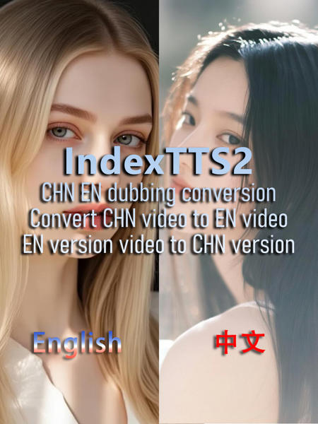 IndexTTS2_Chinese English Dubbing Video Conversion v1.0