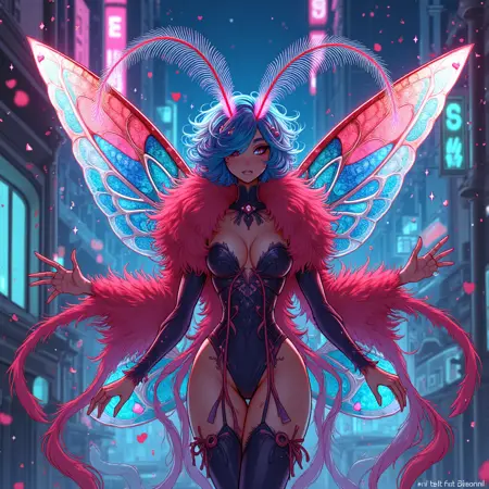 Qelm's mothgirls - dynamic