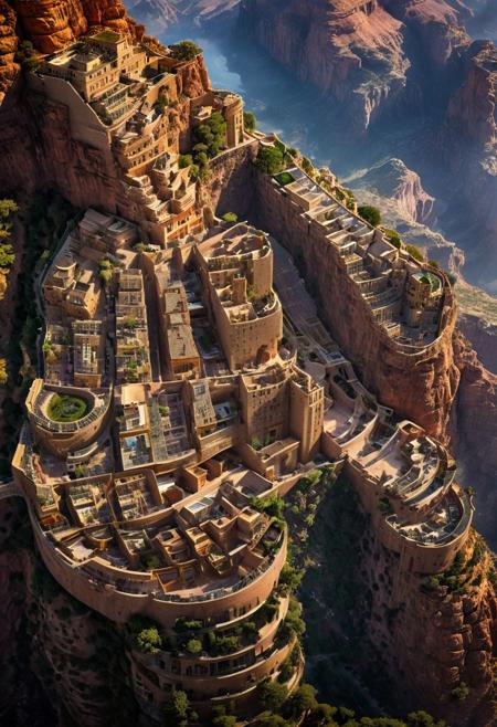 (The colonial city of the future, in the mist-filled Grand Canyon, on an unknown Earth-like planet, 2 moon on sky, Spaceship flight connects colonies, waterfulls:1.3), (Machu Picchu, a mountain settlement, incredibly spectacular:1.2), (Mario Botta:1.3), (avant-garde, future, reality, science fiction, photorealistic), (modern architecture:1.2), 
(Large Files, Ultra Realistic, 8K, 16k, FHD, HD, VFX, Perfect, Photography, composition, Architecture Sales Photography, Architecture Competition, Ultra High Resolution, Cinematography, High Resolution Image:1.1), (dramatic lighting, direct sunlight, ray tracing, clear shadow:1.2),  (real landscape:1.1), (blurred background:1.0), (urban background, more_details) ,
ac_neg1, great lighting, clear, hillscastel, extrusionbuilding, vertical