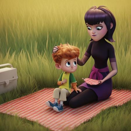 Mavis and Dennis Dracula (Hotel Transylvania) V1