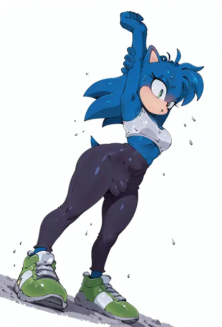 Trans Sonic the Hedgehog - Character Lora