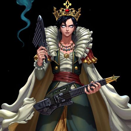 cover of Queen II, using Cooper from One Piece