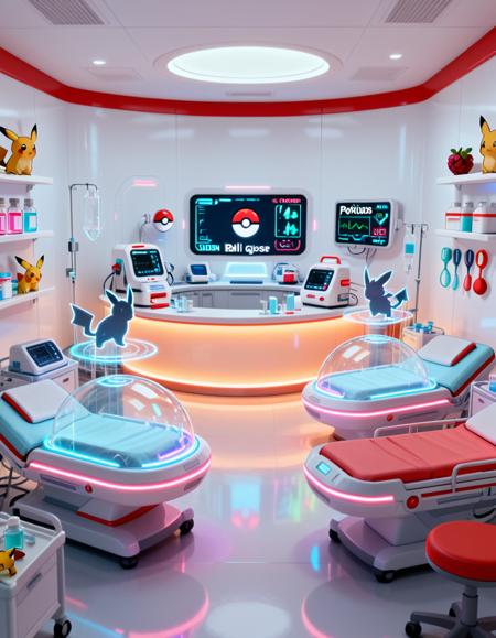 Pokemon Center infirmary v1.0