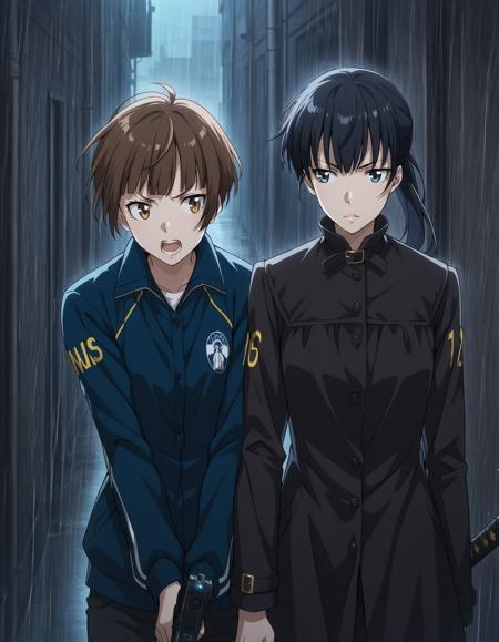Akane and Yayoi / Psycho-Pass (Illustrious / Pony) illustrious