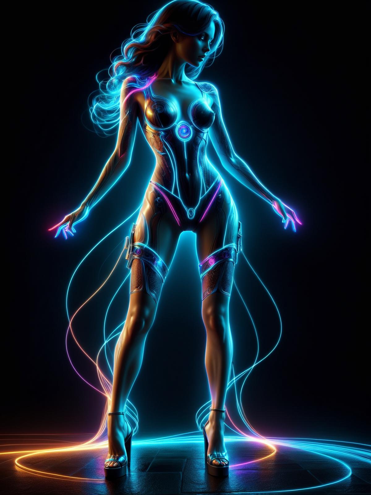 Neon Cyberpunk SDXL image by maDcaDDie