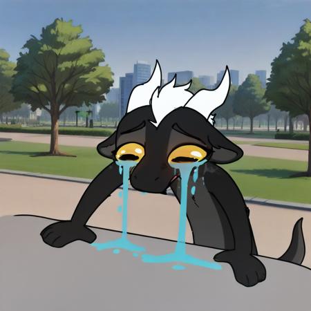 Crying & Hitting the table | meme Concept Illustrious