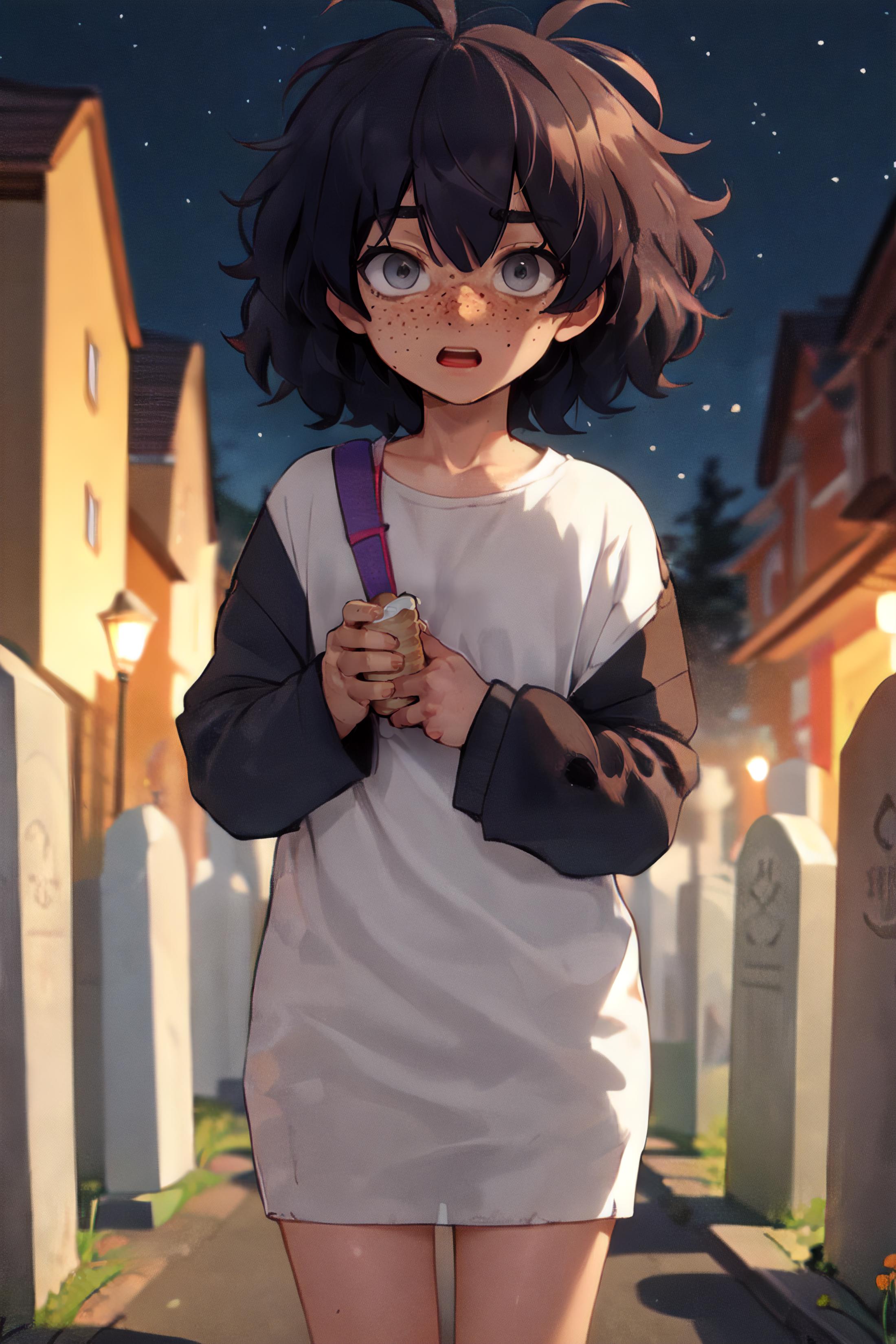 Blind girl Popopoka image by FriskTemmie