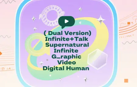 (Dual Version) Infinite+Talk Supernatural Infinite Length Graphic Video Digital Human