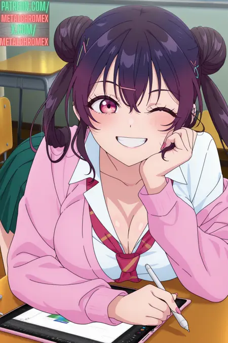 Niina Miyamoto (Now That We Draw) - Anime + Manga versions!