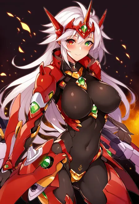 Alpha-01/ Ragna the bloodedge (blazblue)