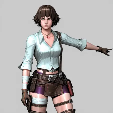 Lady (Devil May Cry 3: Dante's Awakening) - Commission LoRA Illustrious [NSFW Support]