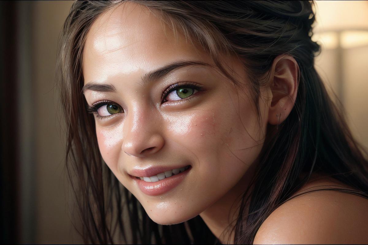 kristin kreuk hot sexy face! | Civitai