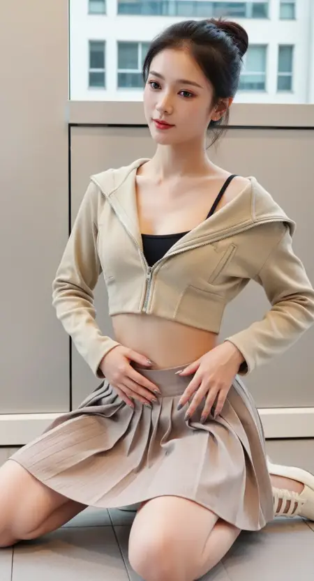 Chinese Internet Celebrity Model Image Generation - Pose_Depth Reference