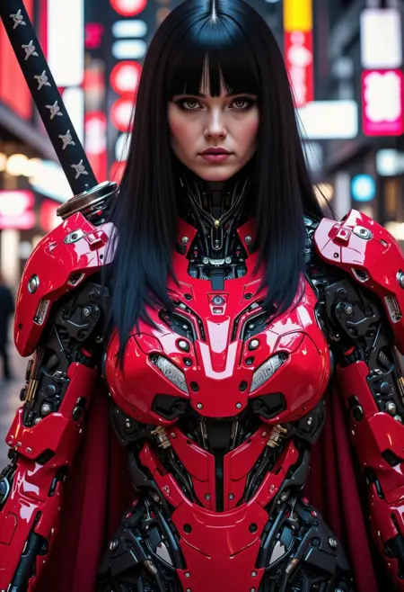 Kara Vex Elite SOLO Night City Cyberpunk Genre - V2 Pony (test)