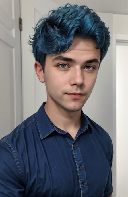 vadiryi blue hair white hair 1boy