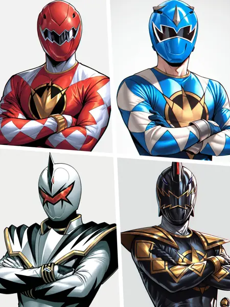 Dino Thunder Rangers / 爆竜戦隊アバレンジャー MALES