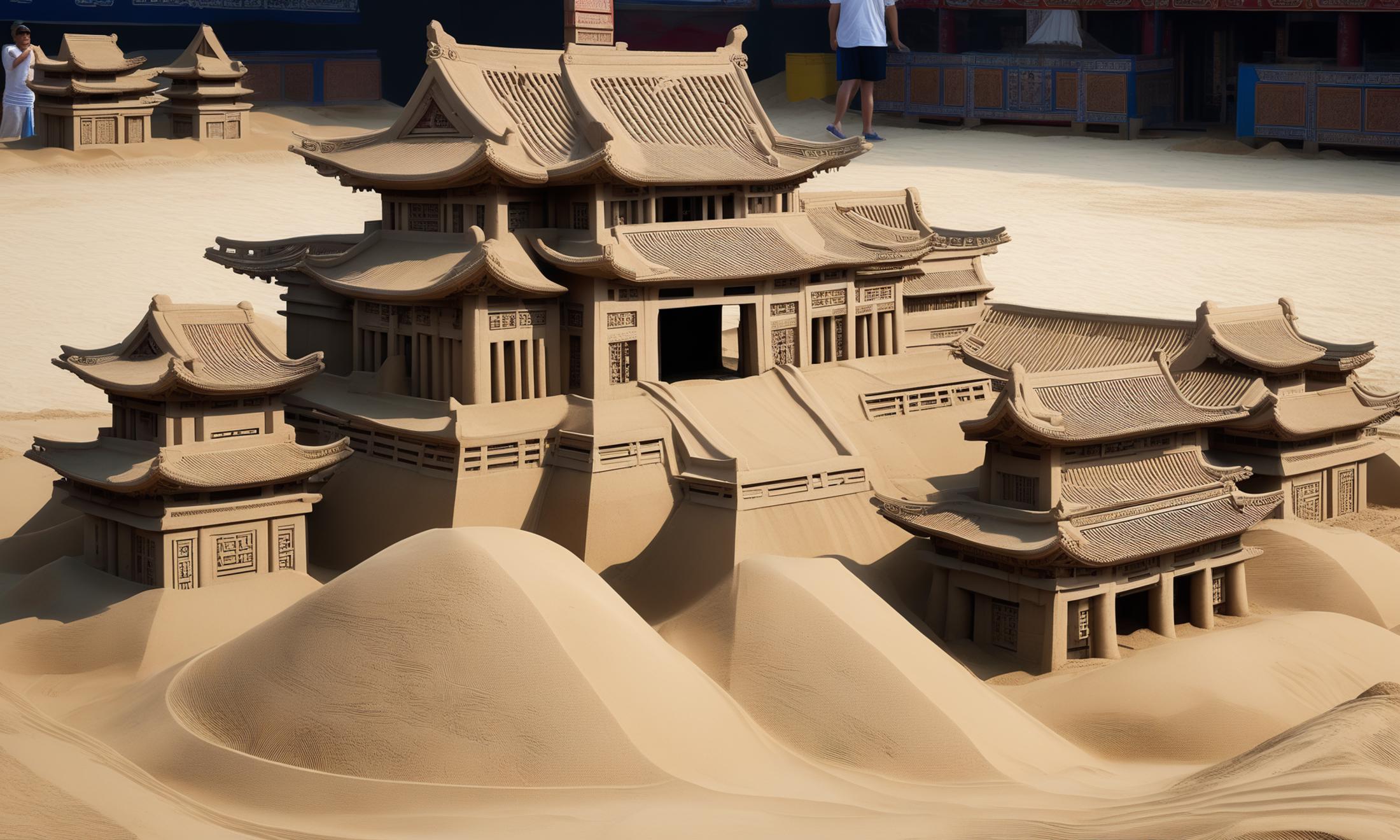 XL Realistic sand sculpture art style image by comingdemon