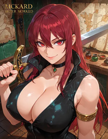 [Another Story] Fallen - Makina and the City of Ruins GameCG Style Illustrious