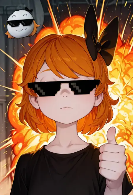 MLG Glasses | Meme concept illustrious