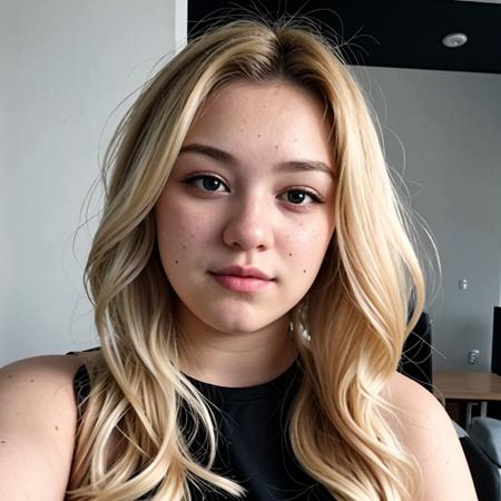 female, blonde hair, wave hair, selfie, <lora:lcm-lora-sdv1-5:1> <lora:weight_slider:0@0.0, 0@0.1, 6@0.1, 6@1.0>