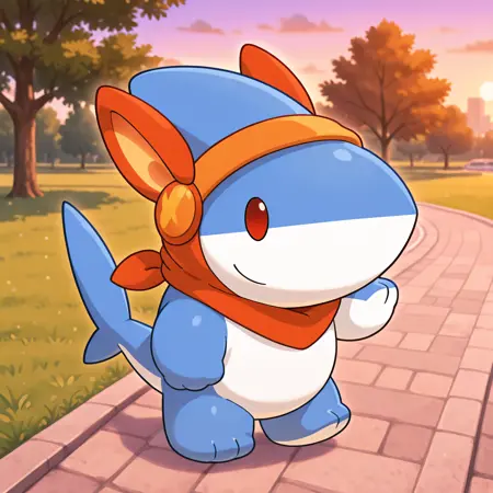 Chibi shark (Character) | LoRA [IL]