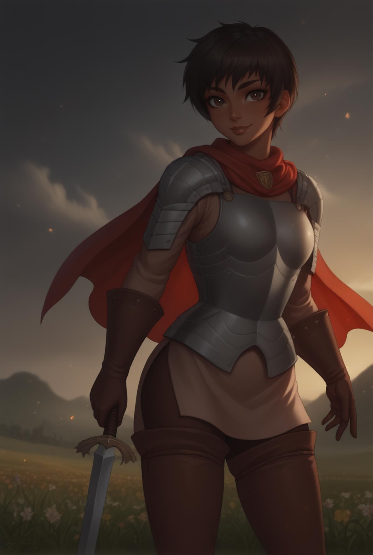 Casca (Berserk) (2 Outfits) (Pony) - Casca | Stable Diffusion LoRA | Civitai