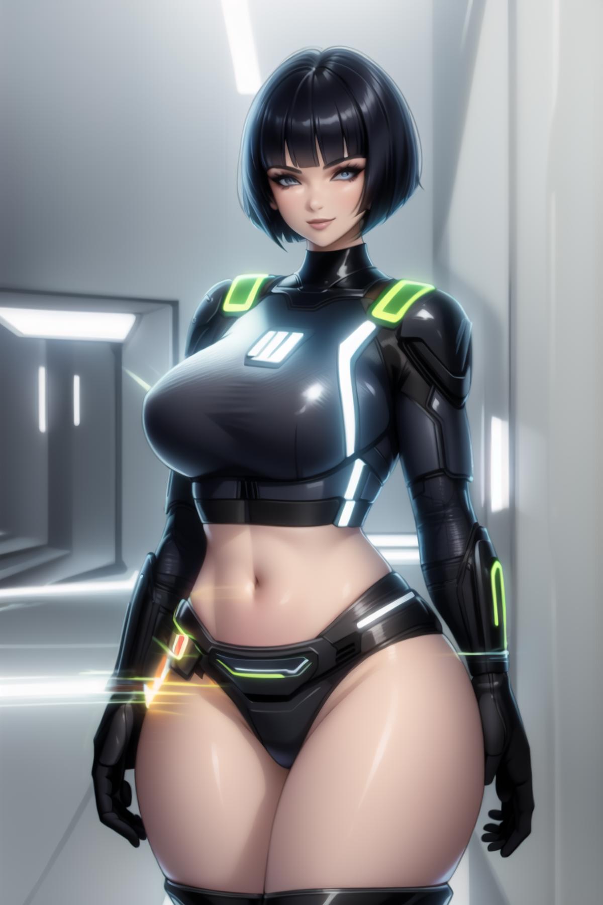 AI model image by rulles