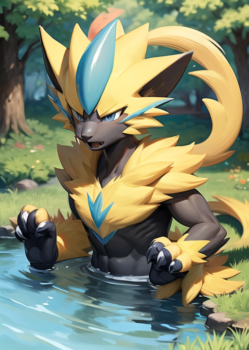 Zeraora - Pokemon | Pocket monsters image by Tomas_Aguilar