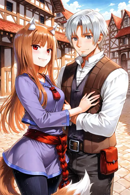 [illustrious XL] Koume Keito/小梅京人/小梅けいと 《Spice and Wolf》/《狼与香辛料》 Holo、赫萝 - Artist Style