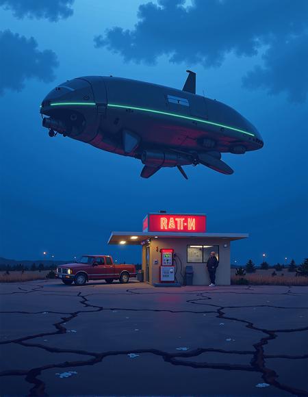 Simon Stålenhag Style FLUX