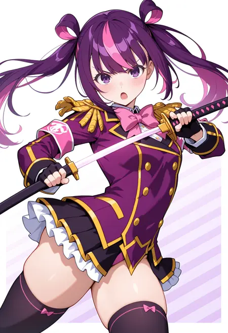 [IL v0.1] Musashi Kuninokami - Mahjong Fight Girl | クニノカミ・ムサシ 麻雀ファイトガール (4 costumes) [Request]