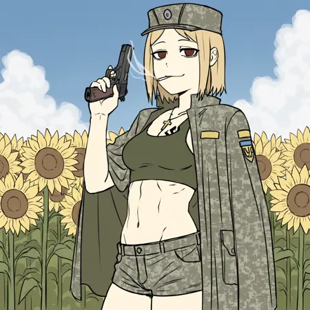 Azov-chan aka Marichka // Азов-чан або Марічка // Illustrious