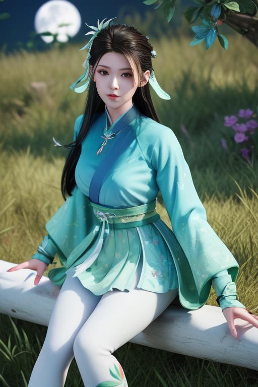 game-<Sword and Fairy 7>-character-YueQingShu——《仙剑奇侠传7》-- 月清疏 image by libai01