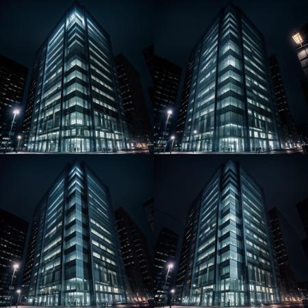 ultra realistic, masterpiece, best quality, ultra high res, raw photo, 8k,
(nightbuilding),  modern street, (lighting lamp1.2) <lora:nightbuilding:0.6>