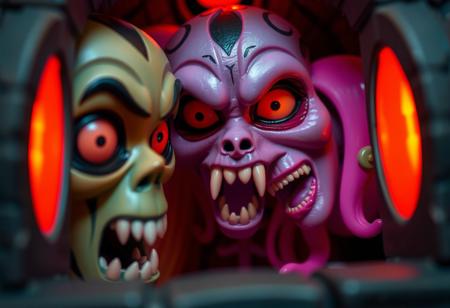 bratz icky skin dungeon nightmare chamber close faces
