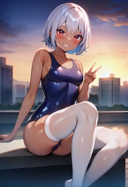 Old School Swimsuit[Animagine XL V3.1]