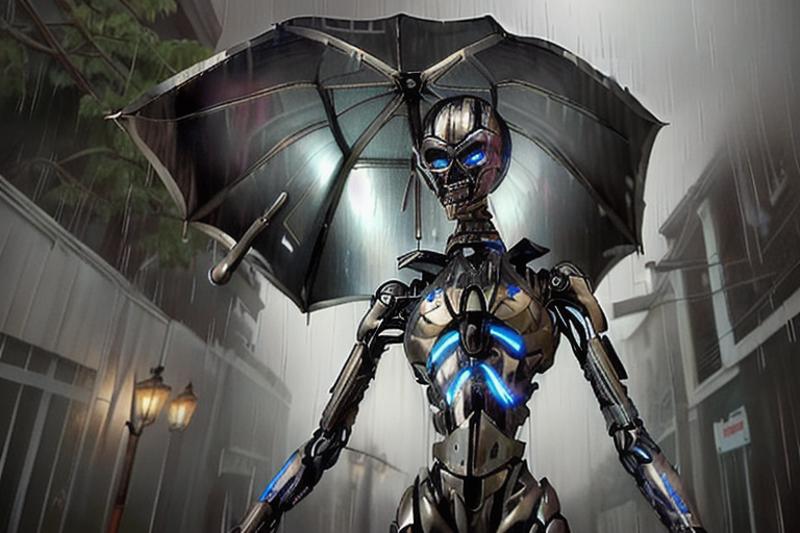 T-X Endoskeleton image by moesah