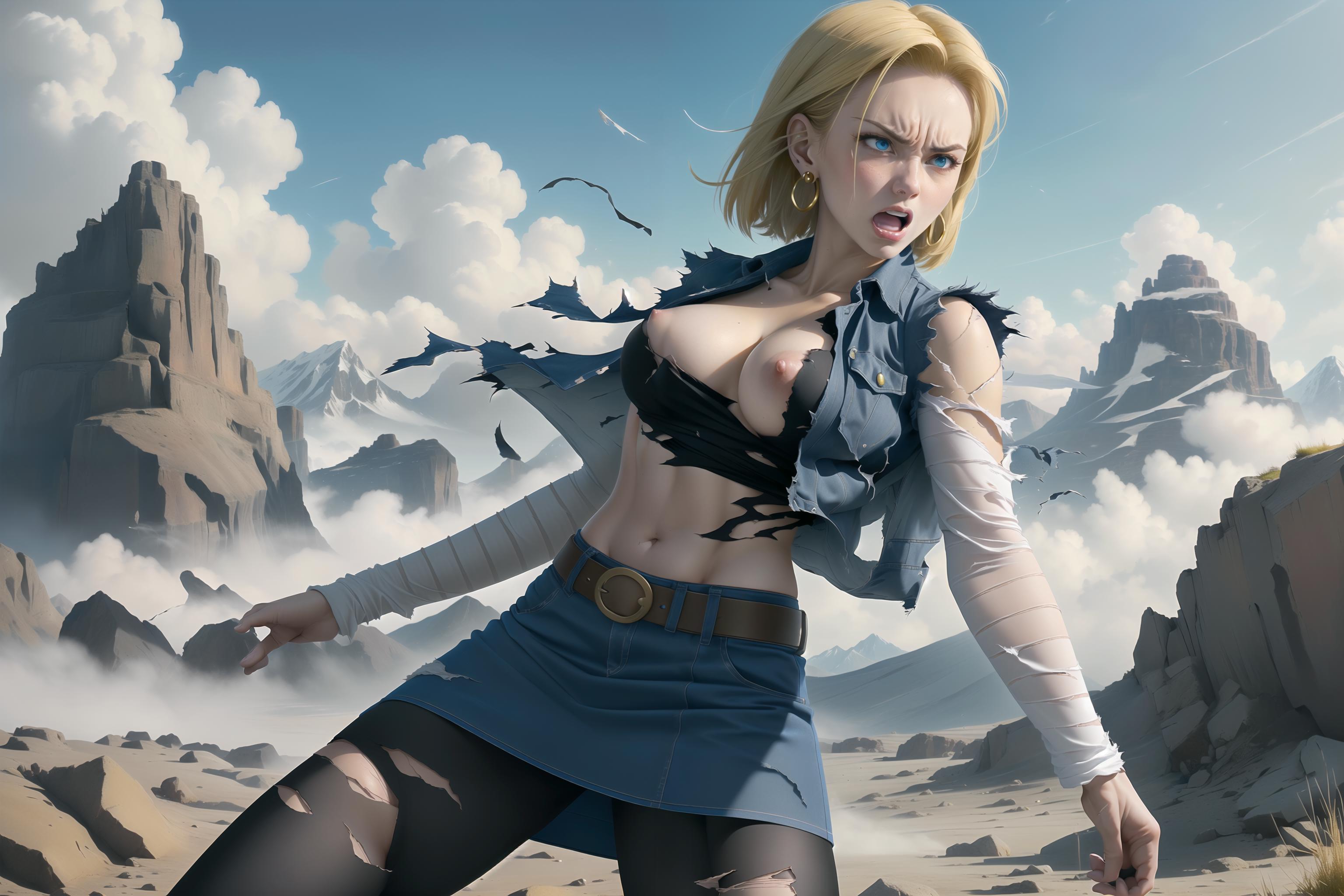 Android 18 人造人間18号 / Dragon Ball Z image by mra92