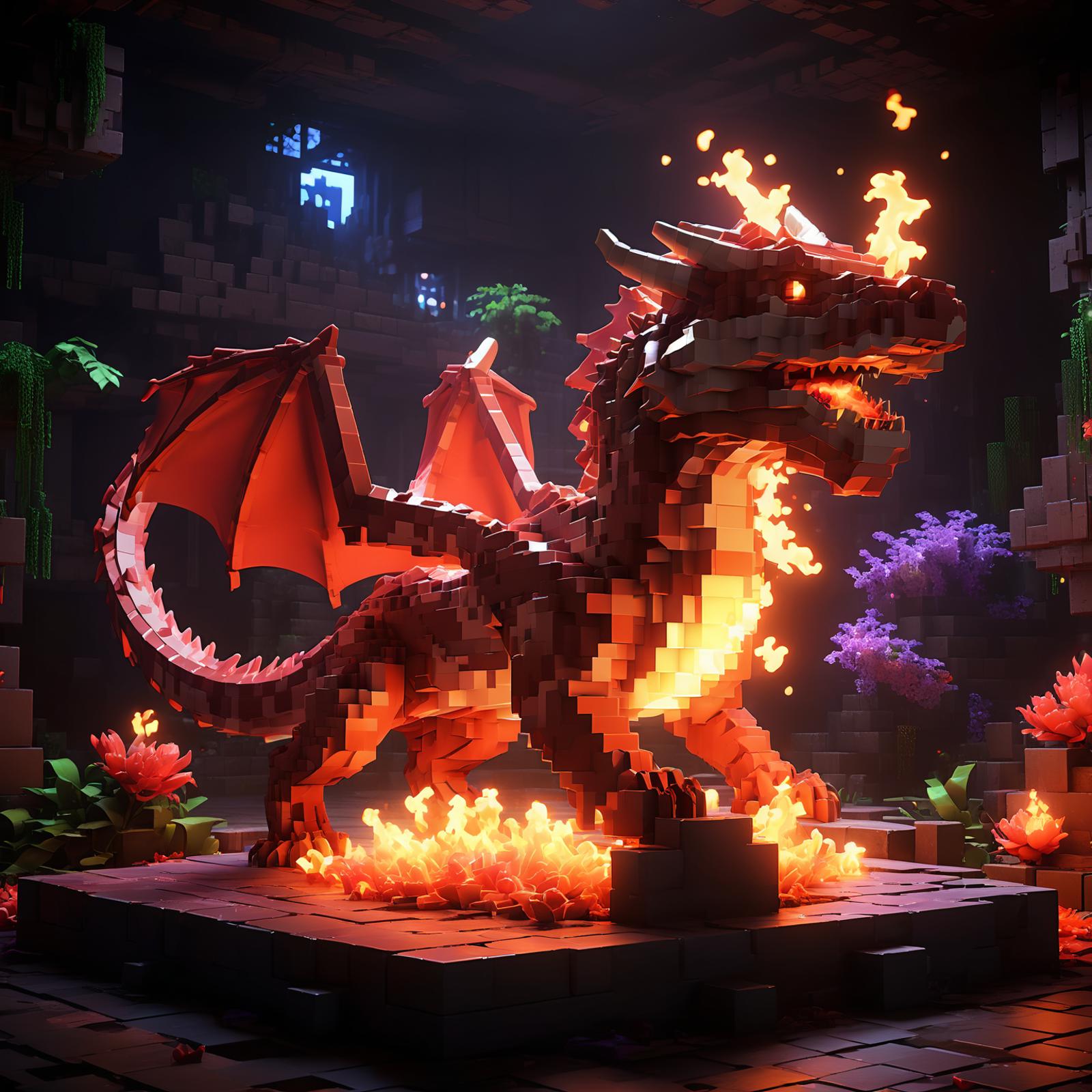 【SDXL】MineCraft or Lego ? | Dataset image by J77gonzales