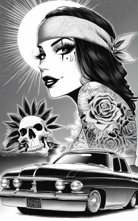 Chicano Style [PonyXL/Illustrious]