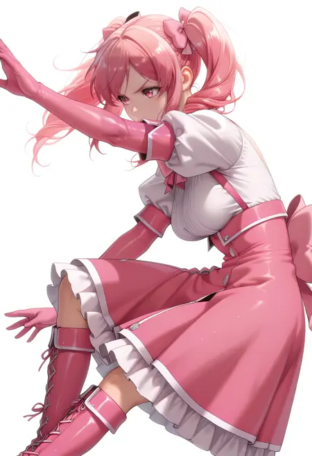 Hanabishi Haruka | Magia Magenta | Tres Magia | Mahou Shoujo ni Akogarete