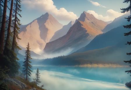 Mountain Background  PonyXL v2.0