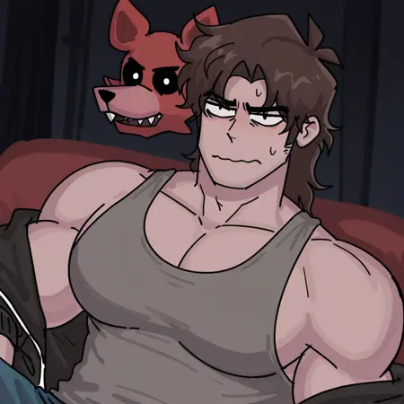 FNAF || Michael Afton Foxybro (Mixaprixan - Illustration)