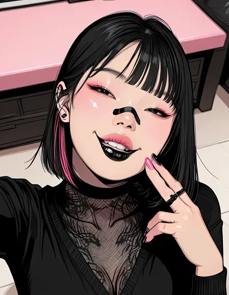 Two-tone Lips