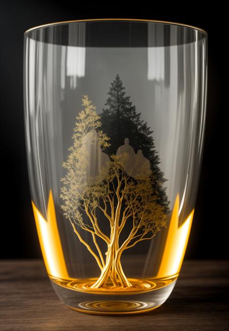 double exposure silhouette of shaolin on black clay vase, wabi-sabi, zen, high contrast, earthy tones, ink and watercolor, orange blossom, tea set, black wood, dark background, cinematic, elegant, intricate, intense, highly detailed, mystical, sharp focus, imposing, professional, artistic, true magic, pure, romantic<lora:NIJI V6 (Midjourney):1><lora:NIJI V6 (Midjourney):1>