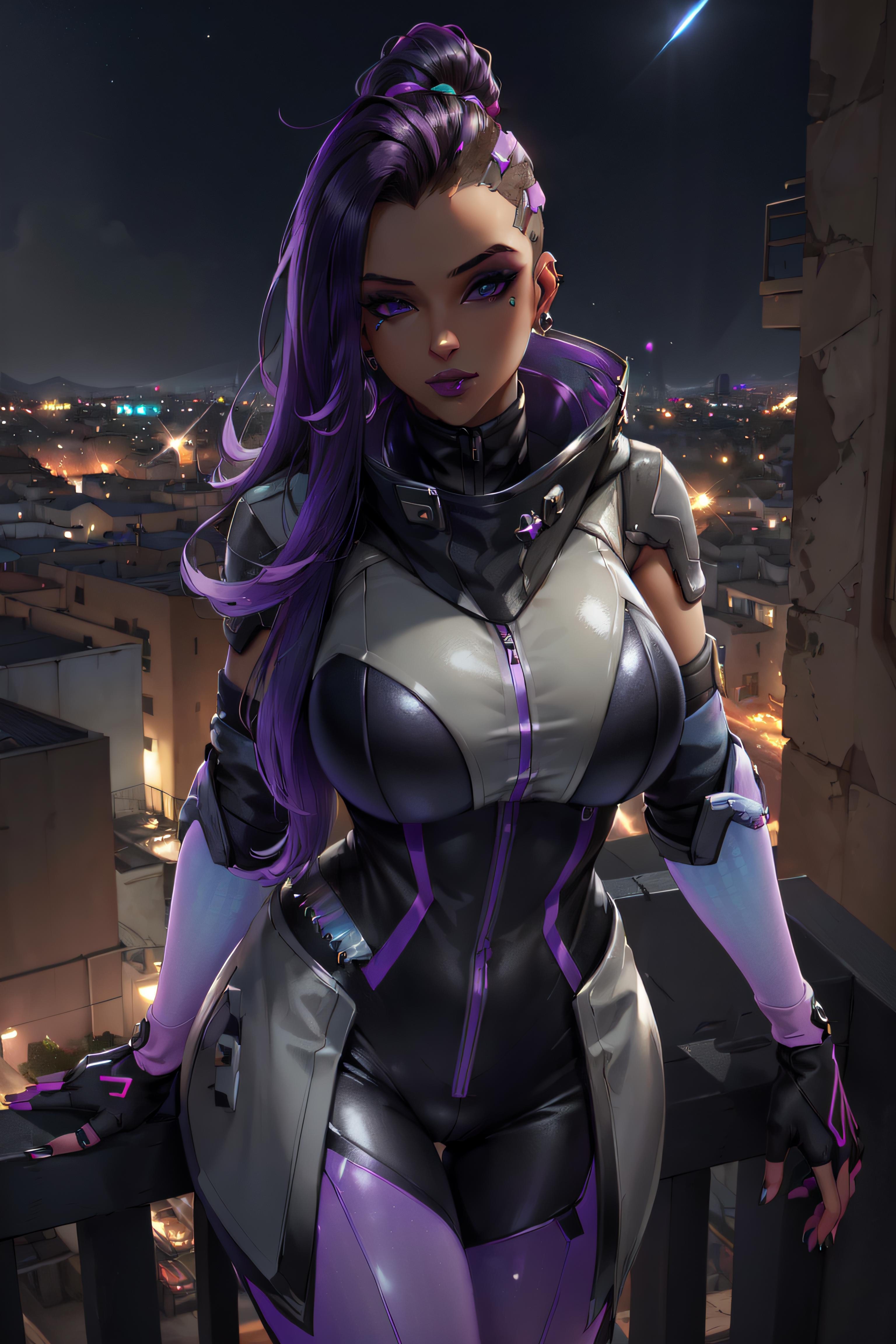 Not so Perfect - Sombra from Overwatch image by betweenspectrums