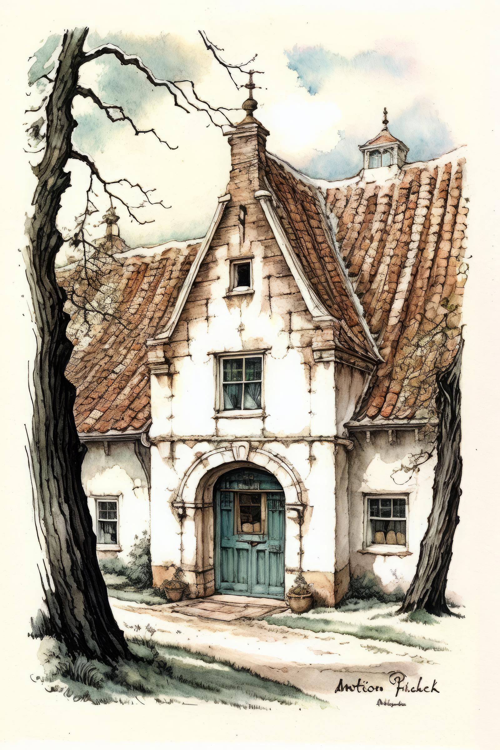 Anton Pieck Style image by Cyberdelia