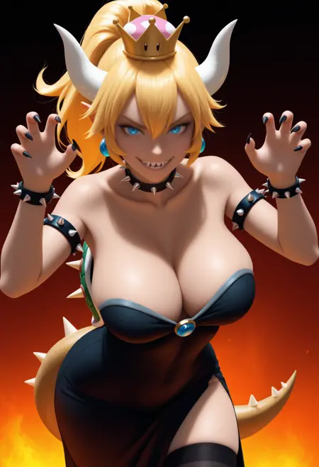 [NoobAI-XL EPS v1.1] Bowsette | Mario