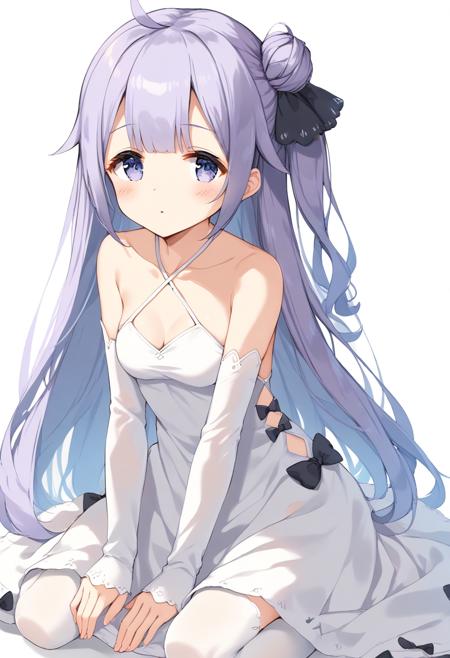 unicorn \(azur lane\) halter dress  china dress  nurse  priest